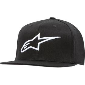 1035810151020sm Alpinestars Ageless Hat - Flat Bill Black/white Small/medium