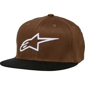 1035810158010lx Alpinestars Ageless Flatbill Hats Lg-xl Brown/black