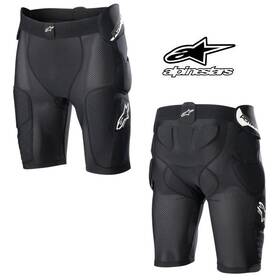 1063910b Alpinestars Bionic Action Protection Shorts Motocross Offroad Black