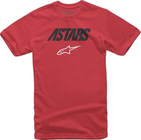 1119-72000-30-xl Alpinestars New Angle Combo Tee Shirt Red Xl Extra Large 482-69734x