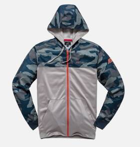 1210530009071m Alpinestars Reckon Zip Hoodie - Camo Navy Medium