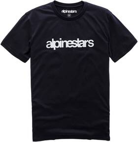 12107300610l Alpinestars Heritage Word Premium T-shirt Lg Black
