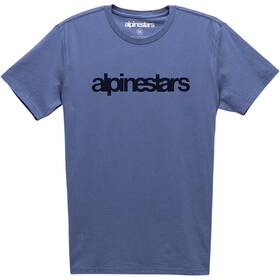 121073006722x Alpinestars Heritage Word Premium T-shirt Xx-large Blue