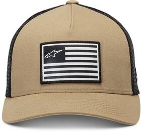 1211-81013-2310-tu Alpinestars Flag Snapback Hat Sand/black