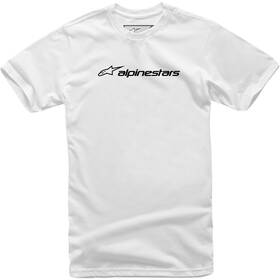 12117202420102x Alpinestars Linear T-shirt Xx-large White/black