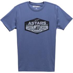 12117400472l Alpinestars Gripper Premium T-shirt Lg Blue