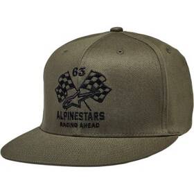 1212812306910sm Alpinestars Double Check Flatbill Hat