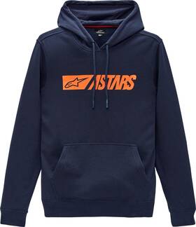 1213-51660-7032-m Alpinestars Reblaze Hoodie Md Navy/orange