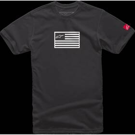 1213-72038-10-l Alpinestars Flagged Tee Black Large