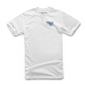 1213-72590-20-l Alpinestars Racing Tri Tee - White Large
