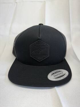 1213-81014-1010-tu Alpinestars Bolt Trucker Hat Osfm Black/black