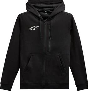 12135103010m Alpinestars Asymmetrical Zip-up Hoodie Medium Black