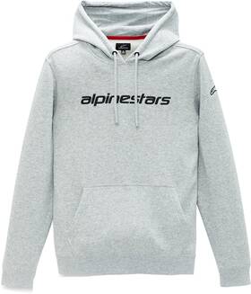 1213516701026m Alpinestars Linear Hoodie Md Gray Heather