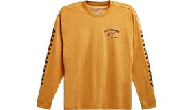 12137184059xxl Alpinestars Sunday Long-sleeve T-shirt Gold Xx-large Yellow