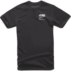 12137201810xl Alpinestars Back Mix T-shirt - Black Xl