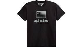 12137262010m Alpinestars Flag T-shirt Medium Black