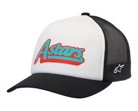 1213810102010os Alpinestars Delivery Trucker Hat - White/black One Size