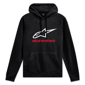 1214-51812-1232-s Alpinestars Always 2.0 Hoodies Sm Black/white/red