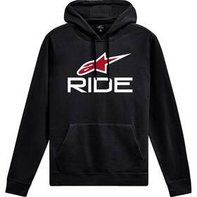 1214-51820-1232-m Alpinestars Ride 4.0 Hoodie Medium Black/red/white