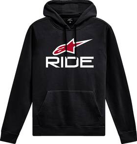 1214-51820-1232-xl Alpinestars Ride 4.0 Pullover Hoodie - Black/red/white Xl