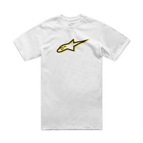 1214-73104-2010-l Alpinestars Ageless Shadow Csf T-shirts Lg White/black