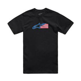 1214-73124-10-m Alpinestars Racing Usa Csf Tee Black Md