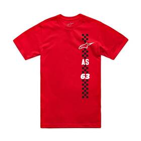 1214-73136-30-m Alpinestars Liver Csf T-shirt Medium Red