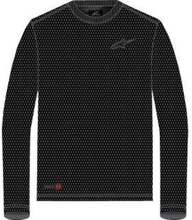 1214-73500-10-xxl Alpinestars Inclinate Long Sleeve Mesh T-shirt Motorcycle Atv/utv Street Bike