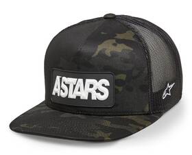1214-81128-1010-os Alpinestars Cache Trucker Hat Black/black