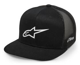 1214-81723-1020-os Alpinestars 3d Ageless Trucker Hat Black/white