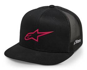 1214-81723-1030-os Alpinestars 3d Ageless Trucker Hats Osfm Black/red