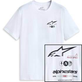 1215-72270-20-xl Alpinestars Asym Csf T-shirt - White X-large