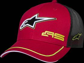 1215-81250-3010-tu Alpinestars Exceed Trucker Hat Red/black