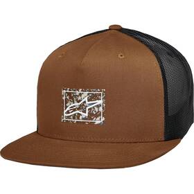 1215-81350-8010-os Alpinestars Mackinic Trucker Hat - Brown/black One Size