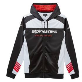 1230531001020xl Alpinestars Session Ii Zip-up Hoodie - Black/white X-large