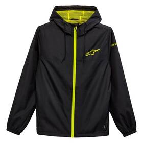 1232-11020-10-l Alpinestars Treq Windbreaker Jacket Lg Black
