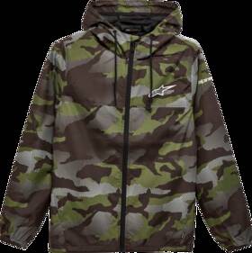 1232-11020-633-s Alpinestars Treq Windbreaker Jacket Camo Small Green