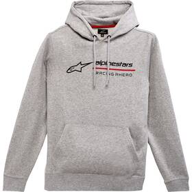 1232-510001026l Alpinestars Linear Race Hoodie Large Gray