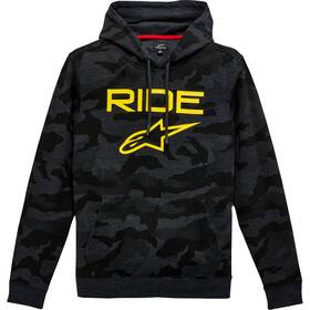 1232-51300191xl Alpinestars Area Pullover Hoodie X-large Charcoal Camo/black