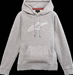 1232-51810-1026-m Alpinestars Ageless V2 Womens Hoody Medium Heather Gray