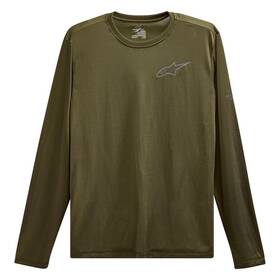 1232-71000-690-l Alpinestars Pursue Performance Longsleeve Shirt - Military Green Large