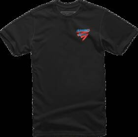 1232-72226-10-s Alpinestars Racing Then T-shirt Small Black