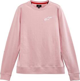1232518203100m Alpinestars Womens Ageless Crew Pink Fleece Size Medium