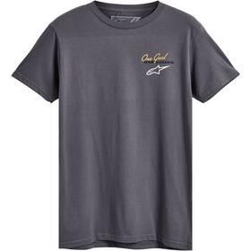 1233-72150-18-l Alpinestars Flagged T-shirt - Charcoal Large