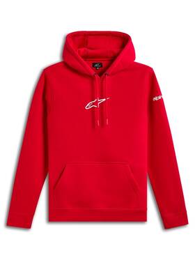 1235-51610-30-xl Alpinestars Frontal Hoodie Xl Red