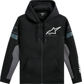 1235-53200-1018-l Alpinestars Esemex Zip Hoodie - Black/charcoal Large