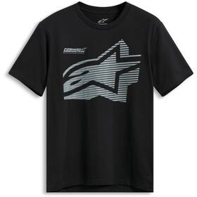 1235-72325-10-xl Alpinestars Fasting Ss Csf Tee - Black Xl