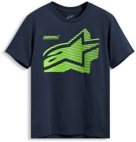 1235-72325-70-m Alpinestars Fasting Ss Csf Tee Md Navy