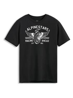 1235-72355-10-l Alpinestars Heritage Patch Short Sleeve Csf Tee Lg Black