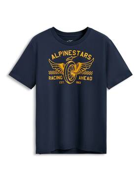 1235-72355-70-l Alpinestars Heritage Patch Short Sleeve Csf Tee Lg Navy 1235-72355-70-l Alpinestars Heritage Patch Short Sleeve Csf Tee Lg Navy